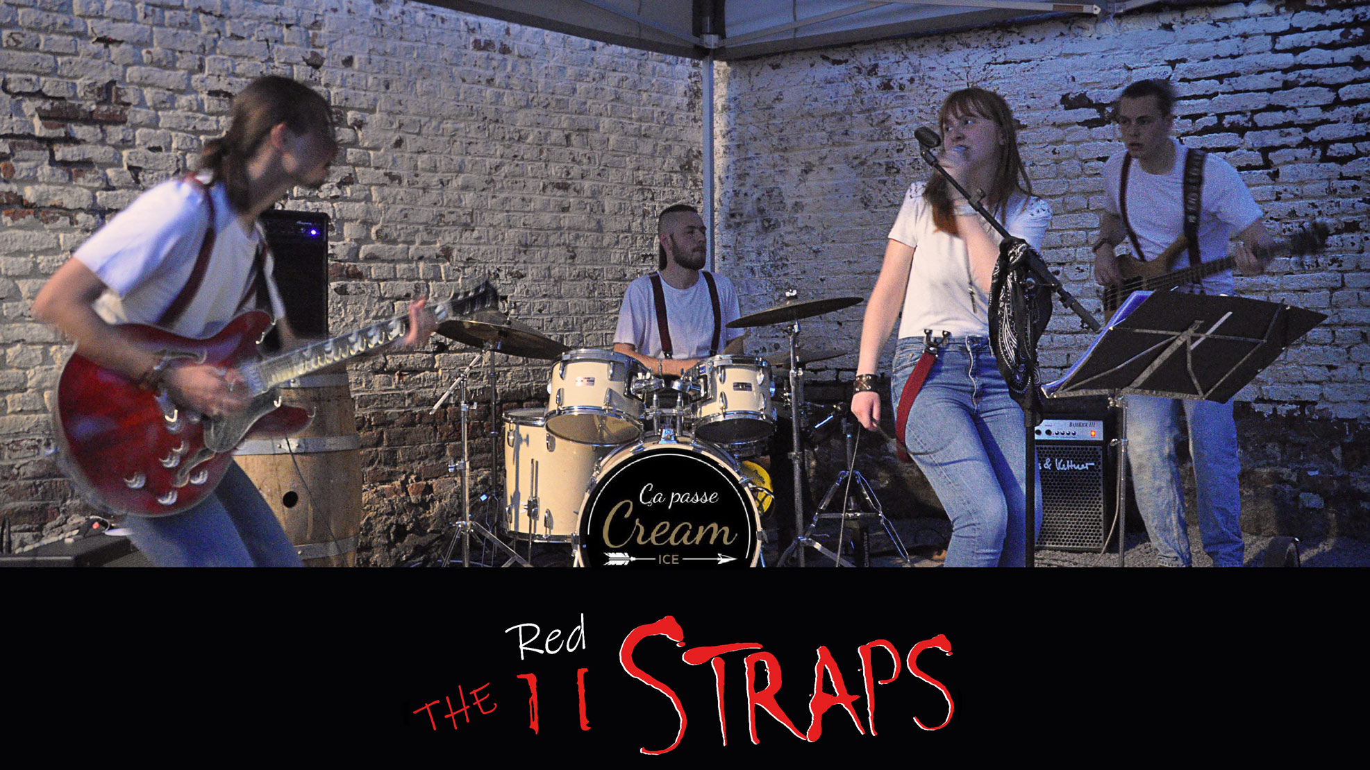 The Red Straps en concert au "Ca passe Cream" à Gembloux le 14 mai 2022