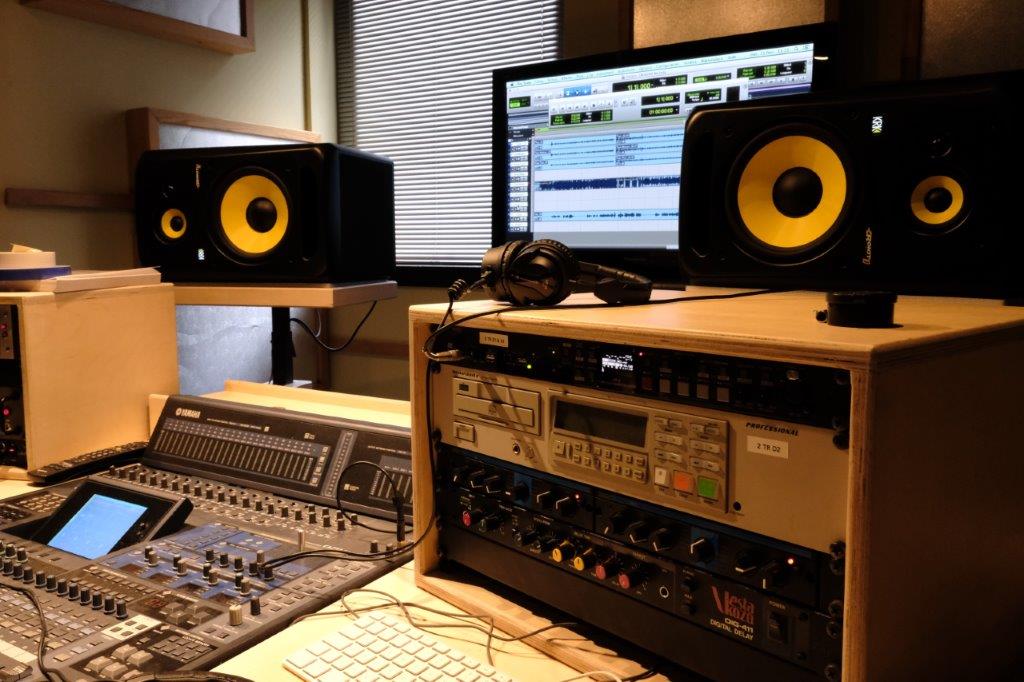 Studio d'enregistrement de l'IAD à LLN (15 02 2023)